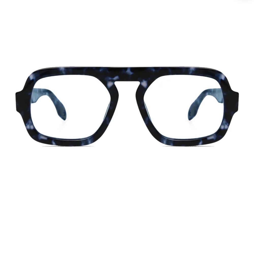 Elisa Johnson Jane Blue Tortoise Glasses Frames